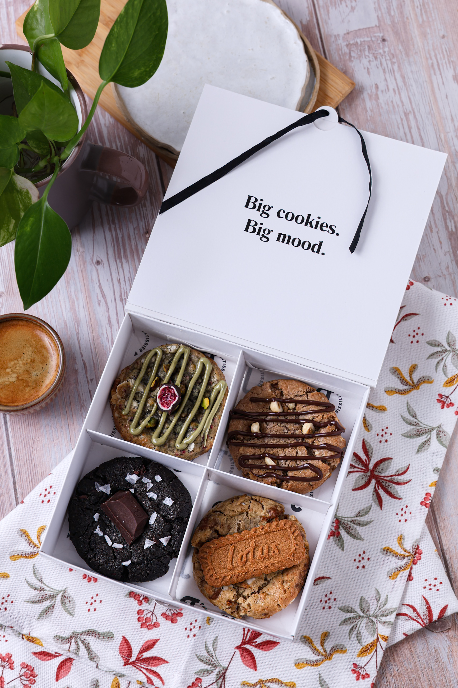 Box de cookies artesanales Tartarte — Big cookies, Big mood