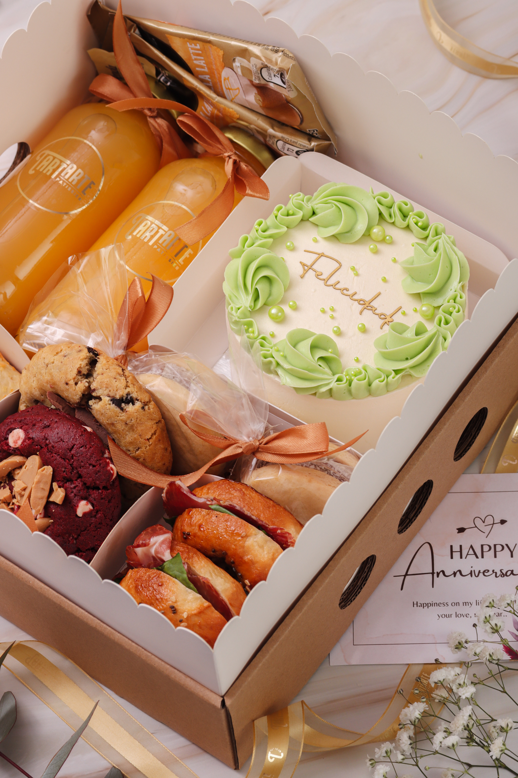Box variado de productos Tartarte